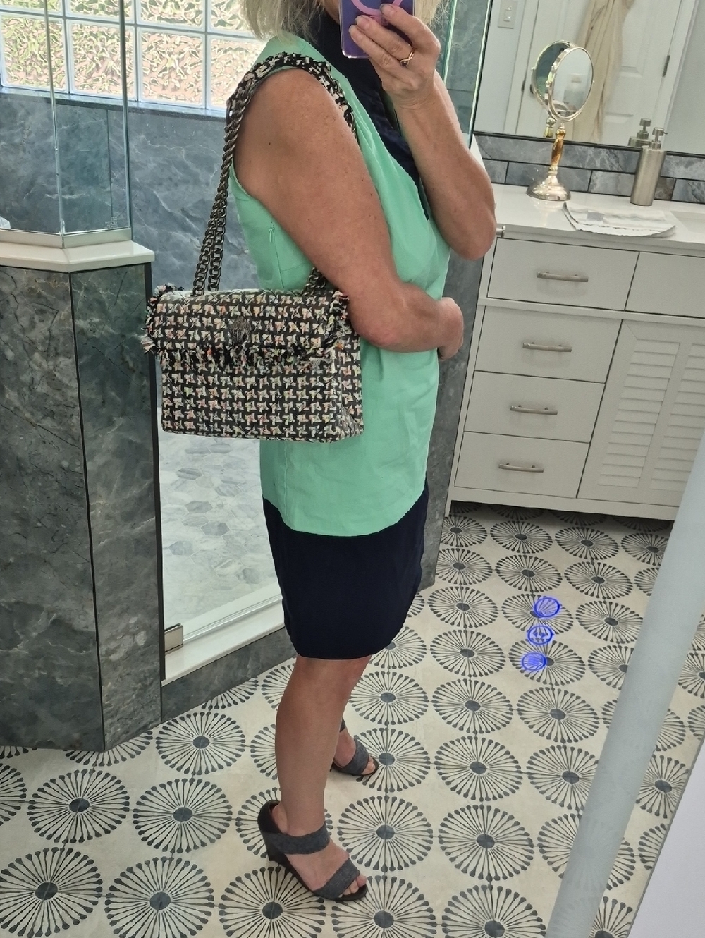 Kurt Geiger Multicolor Convertible Crossbody - Picture 6 of 13